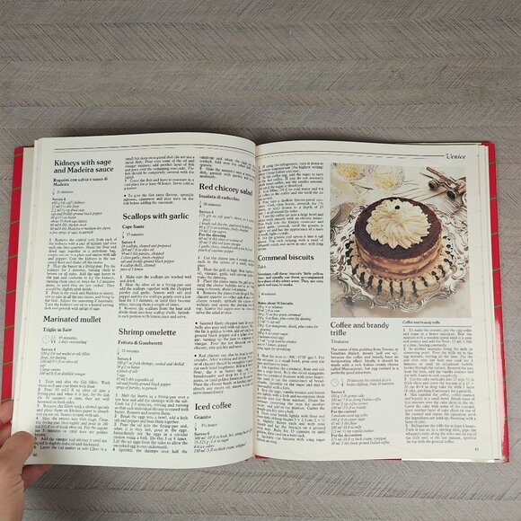 Regional Italian Cookery Vintage Hardcover Cookbook By Marshall Cavendish 1986 - Picture 5 of 8